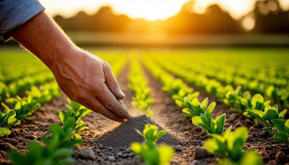 Dlaczego doświadczeni rolnicy wysypują zmielony bazalt na swoje pola