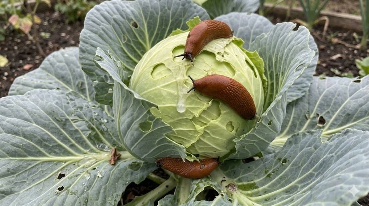Trzy sezony bez ślimaków w kapuście: bariera, która działa lepiej niż chemia