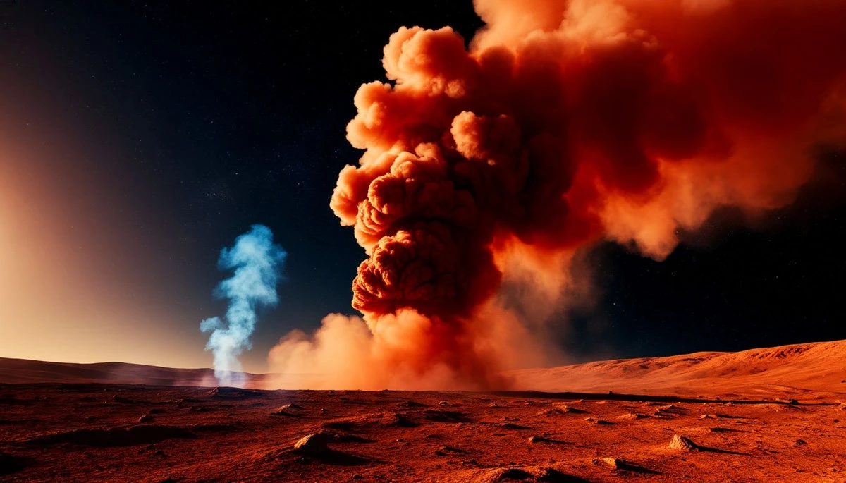 Dlaczego Mars wysycha? Ta „rakietowa burza” zmienia wszystko