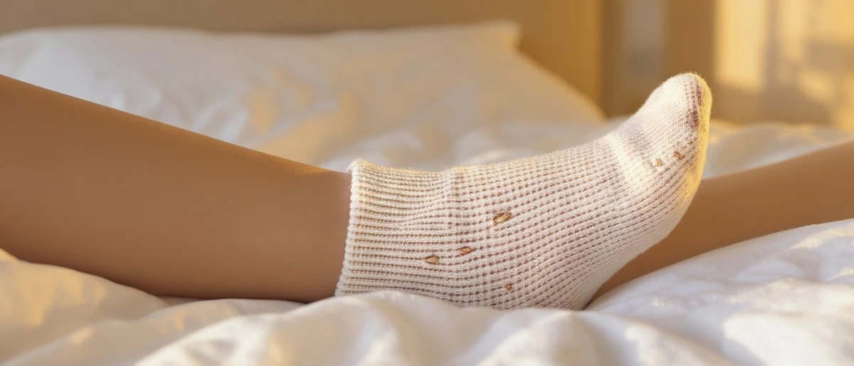 Dlaczego warto wsypać łyżeczkę gorczycy do skarpetek przed pójściem spać