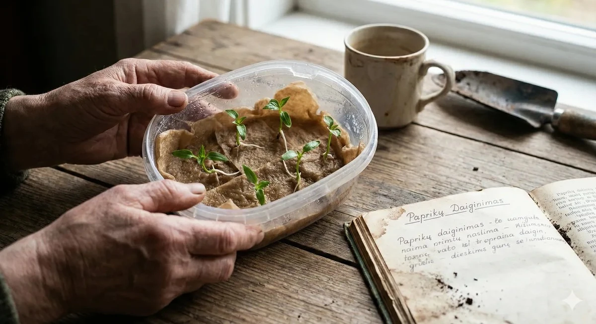 Dlaczego doświadczeni ogrodnicy zawsze moczą nasiona papryki w wodzie utlenionej