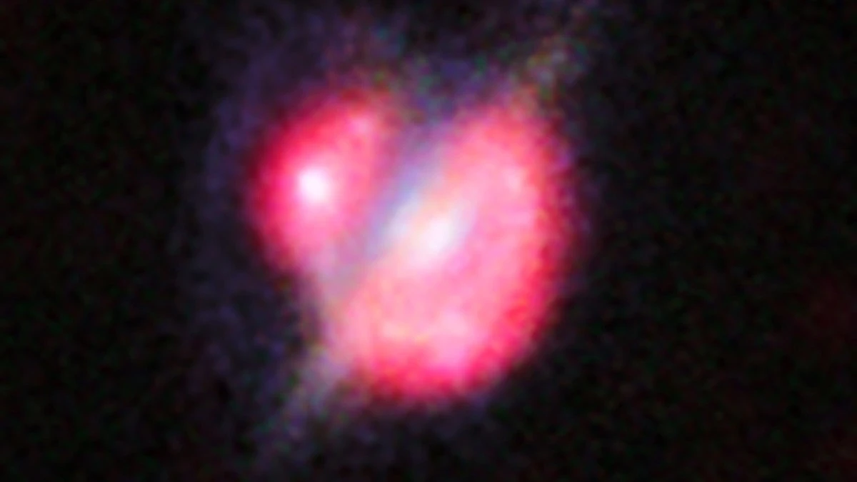 Dlaczego astronomowie śledzą potężny "gigamaser" z głębi kosmosu