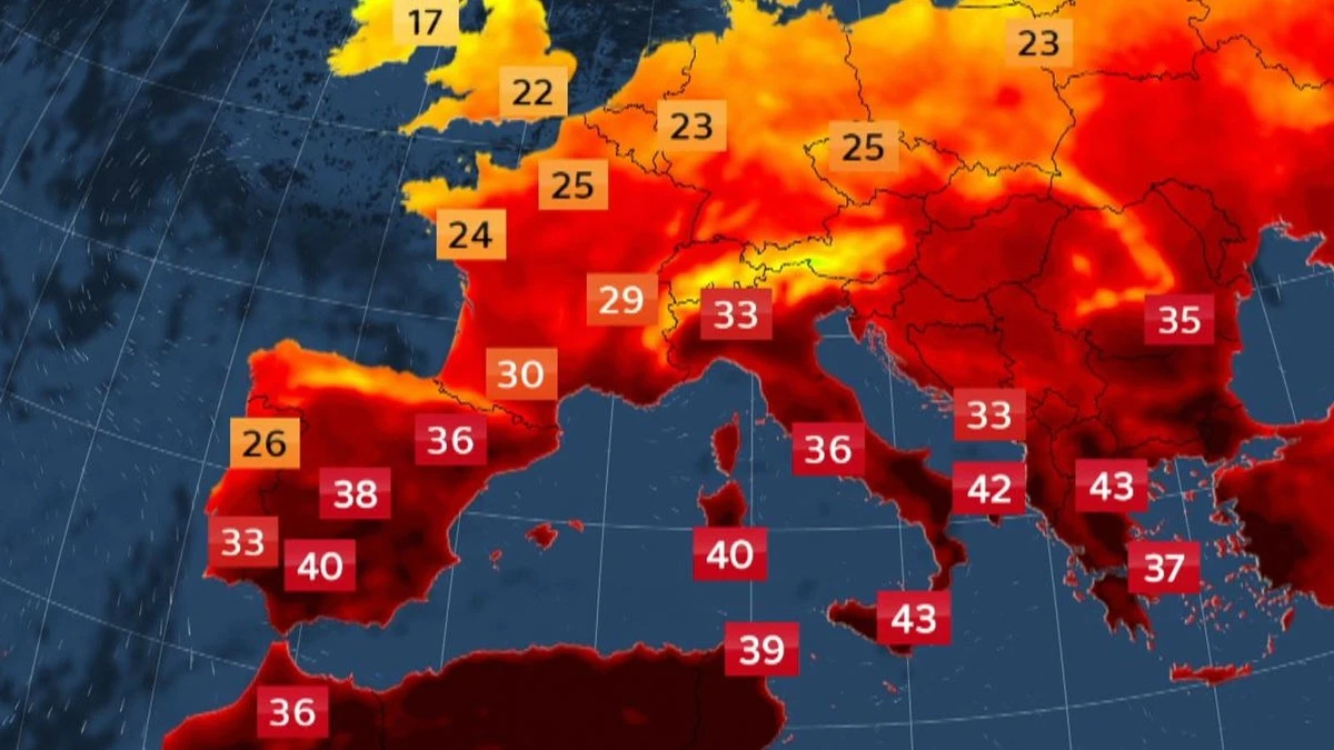 Fala upałów w Europie: na co uważać podczas wakacji na południu - image 1