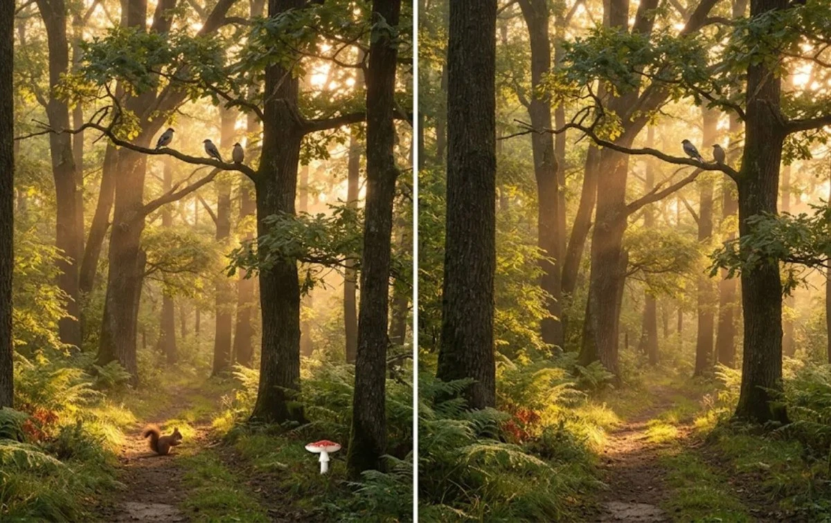 Tylko nieliczni potrafią znaleźć 3 różnice w 25 sekund: sprawdź swój wzrok