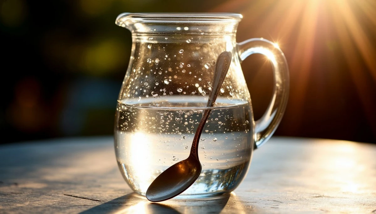 Dlaczego doświadczone gospodynie zawsze wrzucają srebrną łyżeczkę do dzbanka z wodą