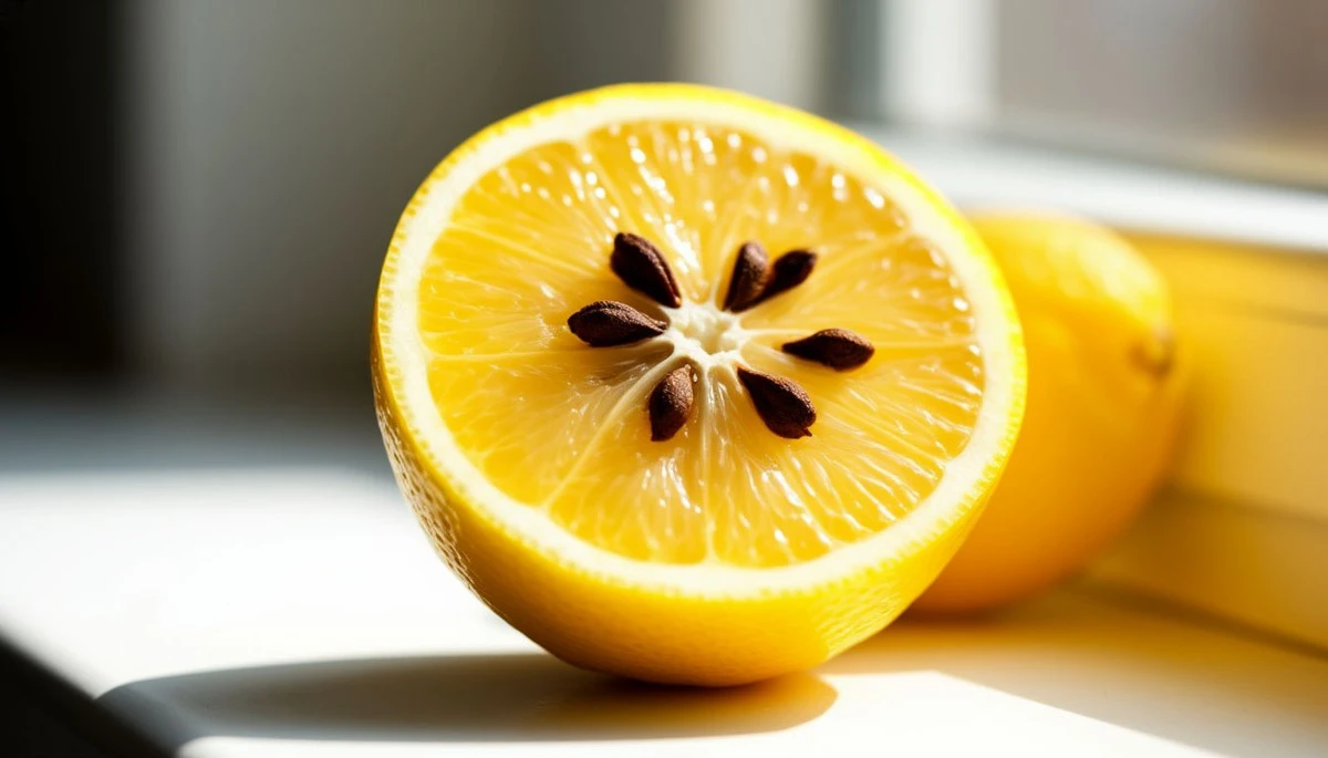 Dlaczego warto wbić 10 goździków w cytrynę i położyć ją na parapecie