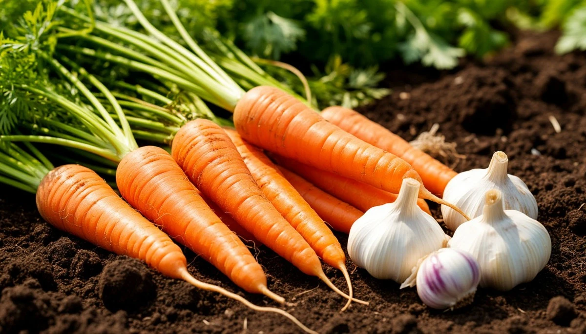 Dlaczego powinieneś sadzić marchew obok czosnku: 1 sprytny trik