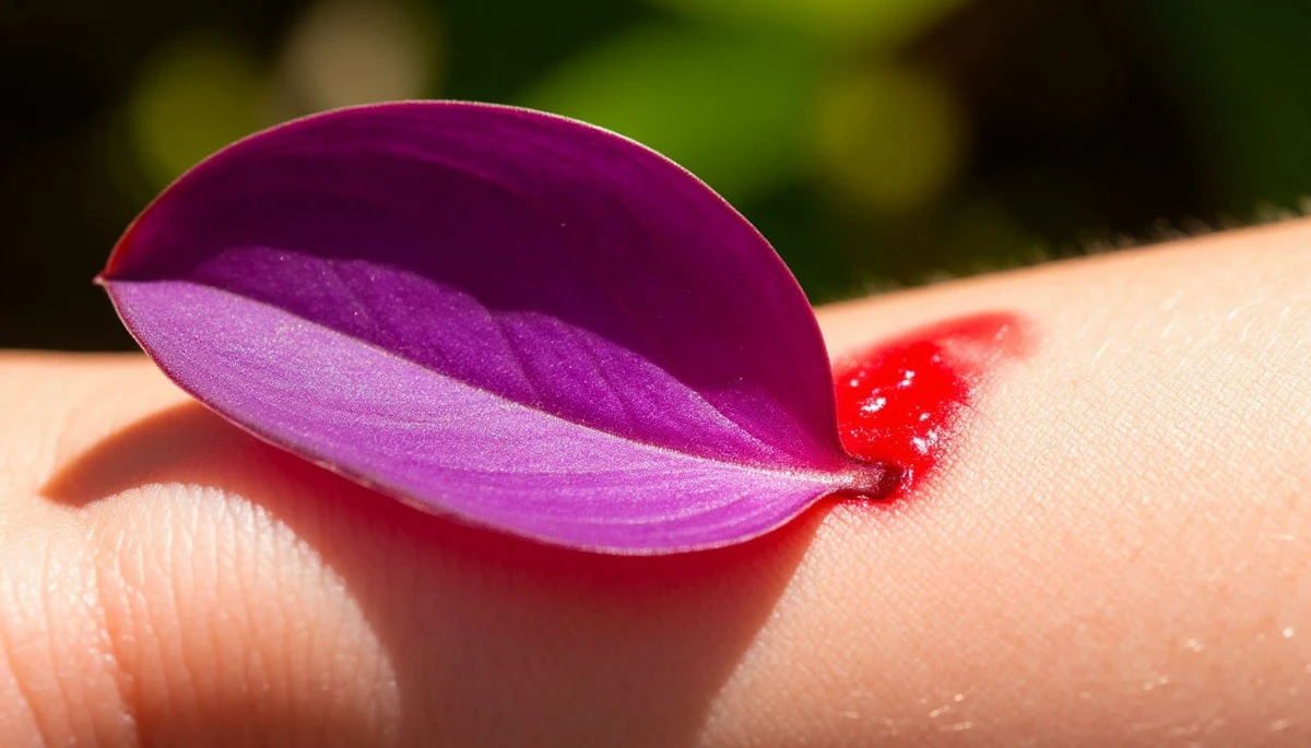 Dlaczego warto przyłożyć liść trzykrotki do skóry po ukąszeniu