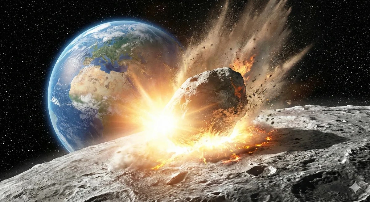 Asteroida 2024 YR4 uderzy w Księżyc? Ten błysk zobaczysz w 2032 roku