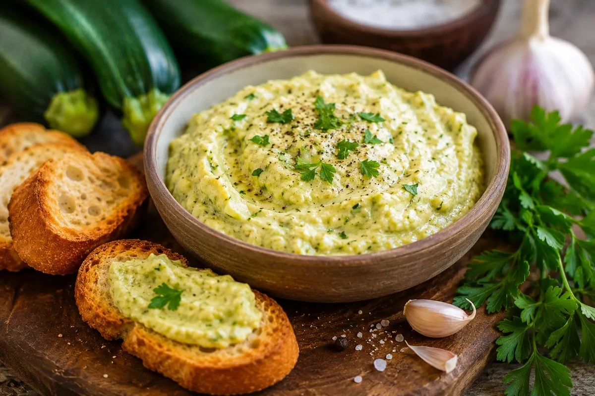Kremowa pasta z cukinii w 10 minut: tani hit na każdą okazję