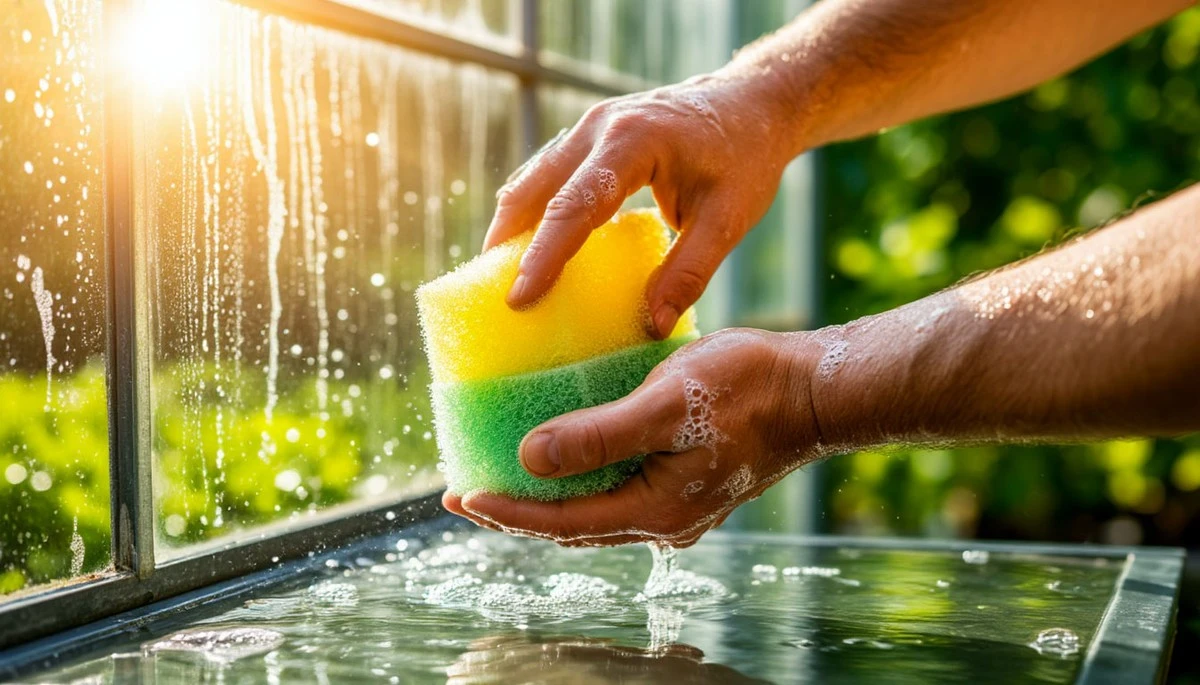 Dlaczego doświadczeni ogrodnicy myją szklarnię szarym mydłem jeszcze przed siewem