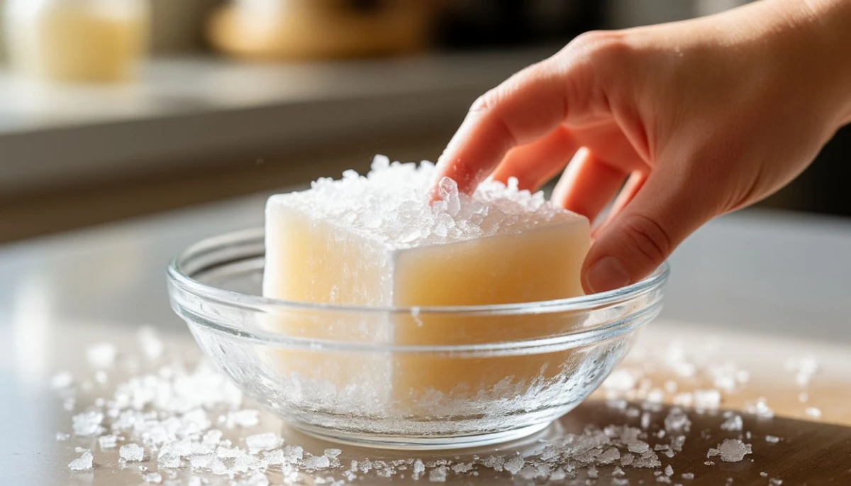 Dlaczego doświadczone gospodynie zawsze trzymają resztki mydła w zamrażarce