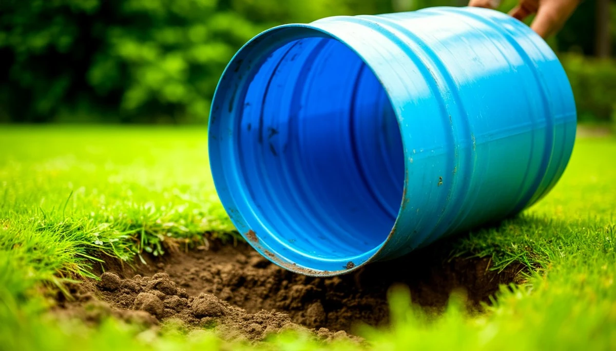 Dlaczego doświadczeni działkowcy zakopują plastikową beczkę w ziemi