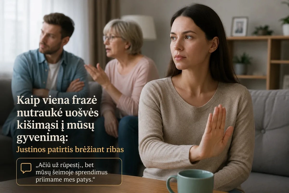 Jedno zdanie, które zakończyło wtrącanie się teściowej w nasze życie