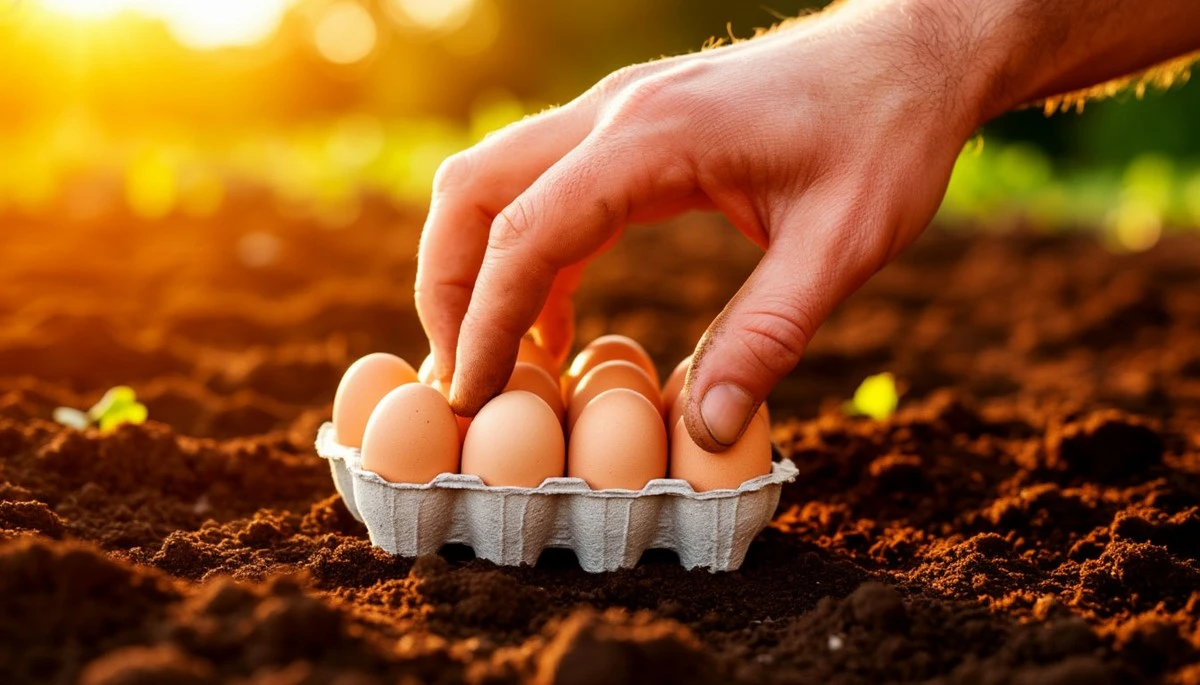 Dlaczego doświadczeni ogrodnicy kładą wytłaczanki po jajkach na grządkach