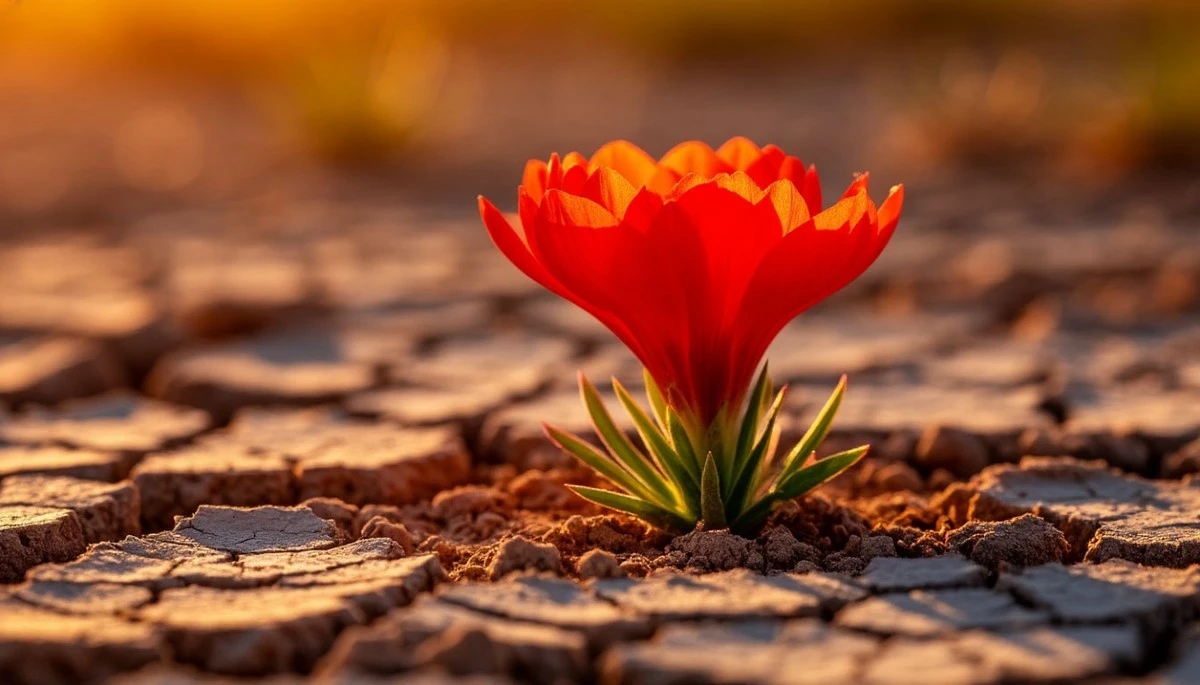 Dlaczego czerwony kwiat z Kalifornii zmienił swoje DNA w trzy lata