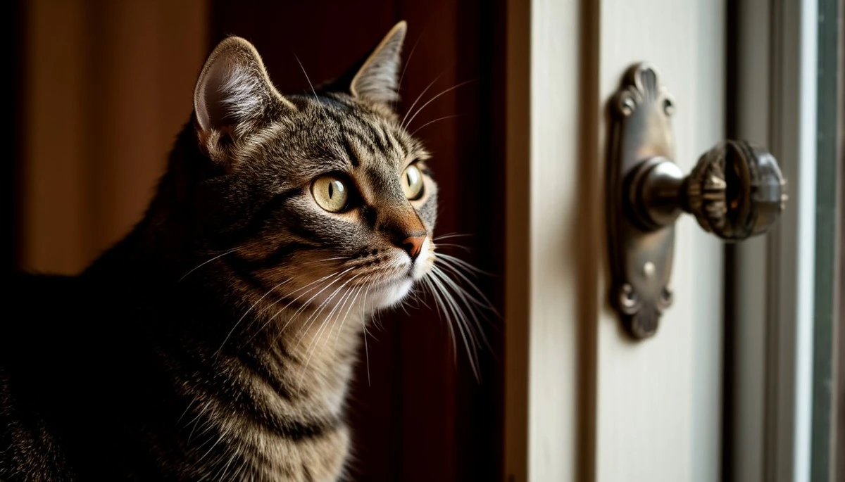 Dlaczego kot zawsze wie, że wracasz: Naukowcy wyjaśnili fenomen czekania pod drzwiami