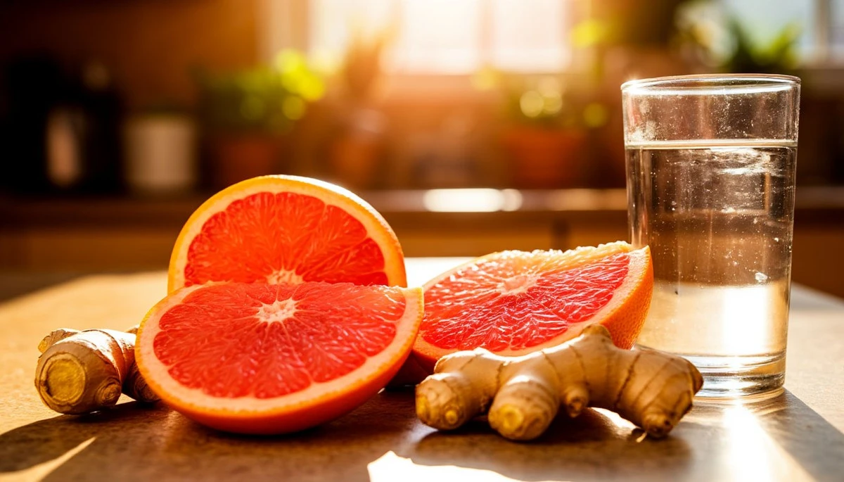 Dlaczego warto pić napój z grejpfruta i imbiru na czczo