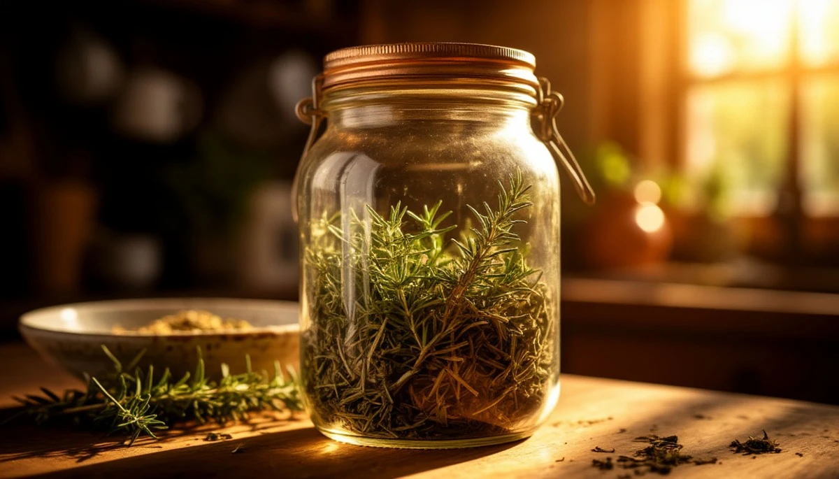 Dlaczego warto trzymać słoik piołunu w szafce kuchennej