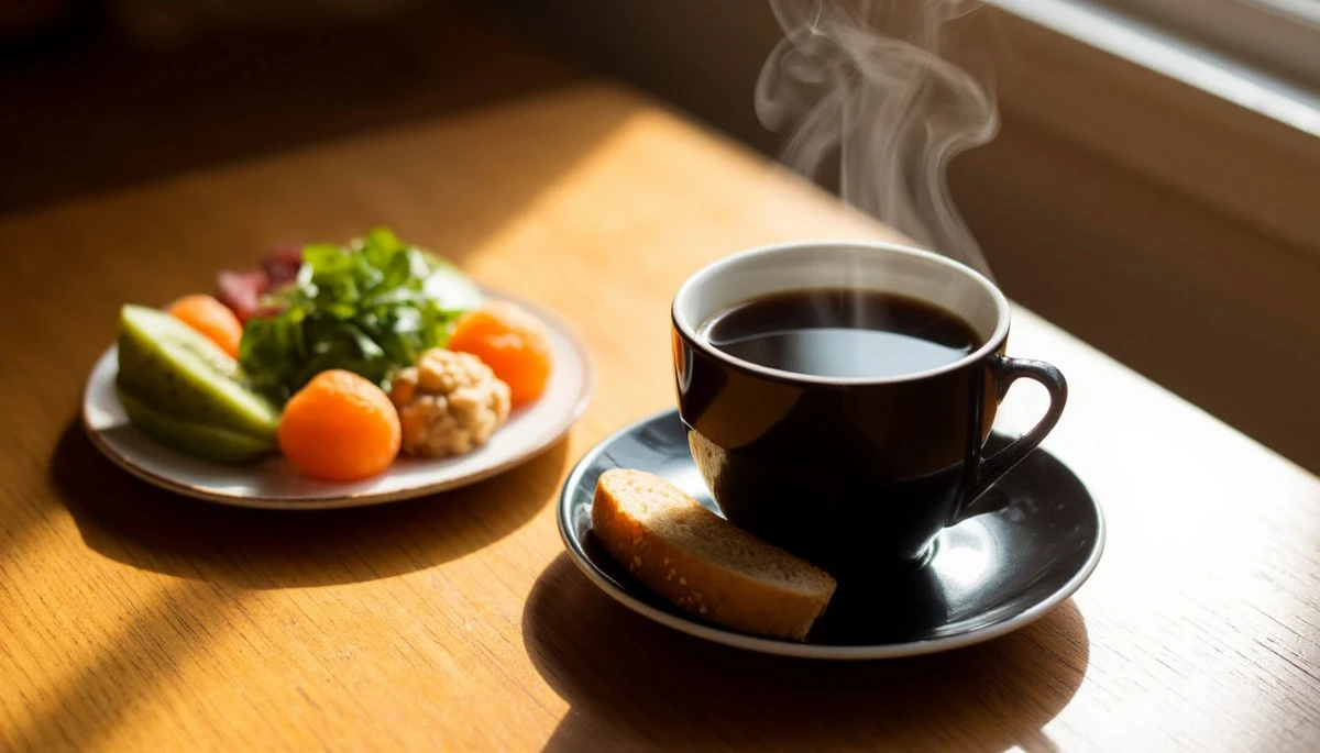 Dlaczego warto wrzucić coś na ząb przed poranną kawą