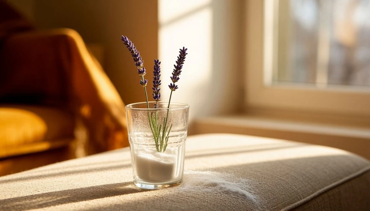 Dlaczego warto wsypać sodę do szklanki i postawić ją za sofą