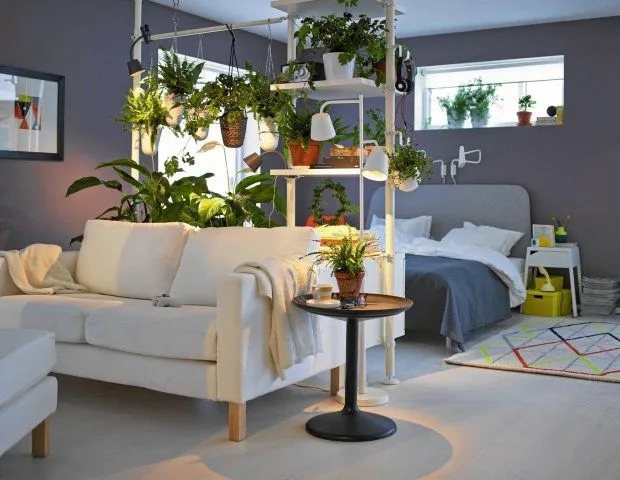 10 skutecznych sposobów na oddzielenie sypialni od salonu