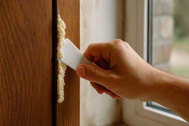 Jak usunąć piankę montażową z okna PCV - skuteczne metody