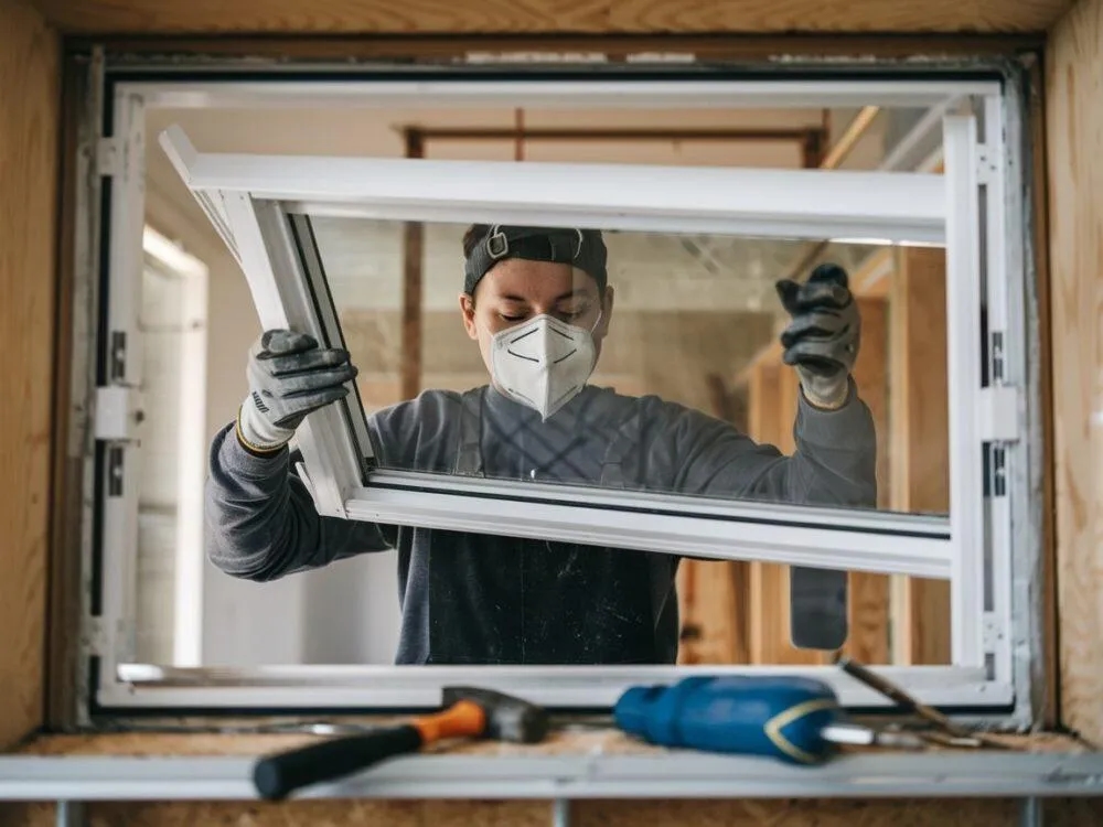Jak bezpiecznie wyjąć skrzydło okna z ramy - poradnik krok po kroku